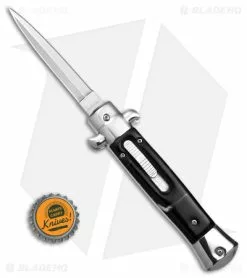 9" Mago Stiletto OTF Automatic Knife Black Marble Acrylic Dagger (3.75") 3 9" Mago Stiletto OTF Automatic Knife Black Marble Acrylic Dagger (3.75") -Bladehq Knives Sales 9in Mago Stiletto OTF AK Black Marble Acrylic Dagger 3in BHQ 179216 td size