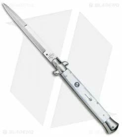 AGA Campolin 11" Picklock Automatic Italian Stiletto Pearlex (5" Satin) 2017