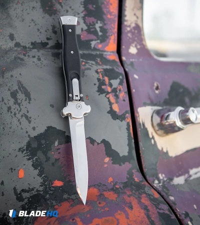 AGA Campolin Zero Reverse Tanto Leverlock Auto Knife Smooth Black G-10 (3.75") AGA Campolin Zero Reverse Tanto Leverlock Auto Knife Smooth Black G-10 (3.75") -Bladehq Knives Sales AGA Campolin Zero Reverse Tanto Leverlock Auto Knife Smooth Black G 10 BHQ 117113 kp truck web