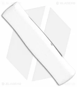 AKC Minion Concord Spear Point OTF Automatic Knife White/Black (2.4" Satin) -Bladehq Knives Sales AKC 007 Mini Concord OTF Auto White Black Satin BHQ 135712 jr side