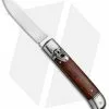 SKM Classic 8" Lever Lock Automatic Italian Knife Cocobolo (3.2" Polish Flat)