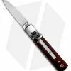 AKC Classic 6" Lever Lock Automatic Italian Knife Cocobolo (2.25" Satin)