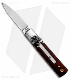 AKC Classic 6" Lever Lock Automatic Italian Knife Cocobolo (2.25" Satin)