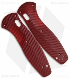 Allen Putman Benchmade Barrage Custom Sculpted G-10 Replacement Scales (Red)