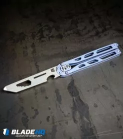 Artisan Cutlery Kinetic-Tool Automatic Butterfly Tool Blue Ti (4" Satin) -Bladehq Knives Sales Artisan Cutlery Kinetic Tool Automatic Butterfly Tool Blue Ti Satin BHQ 94496 kp steel web