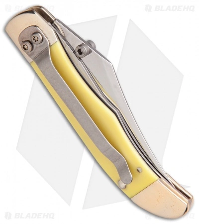 Case Kickstart Mid-Folding Hunter Assisted Knife Yellow (31265AC SS) Case Cutlery Case Kickstart Mid-Folding Hunter Assisted Knife Yellow (31265AC SS) -Bladehq Knives Sales Assisted Opener Smooth Yellow Synthetic Mid Hunter clip BHQ 86872 er side