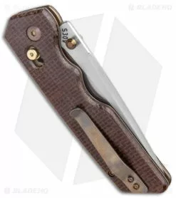 Attn2Detail Mercantile MK 3 Large Bar Lock Knife Burlap Micarta (3.7" Satin) -Bladehq Knives Sales Attn2Detail Mercantile MK 3 Large Bar Lock Burlap Micarta Satin BHQ 176297 jr side