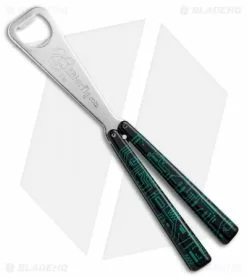 BB Barfly Bottle Opener Butterfly Trainer (Circuit Green/Black)
