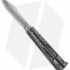 BRS Alpha Beast Infinity Balisong Butterfly Knife Titanium (4.5" Stonewash)