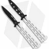Bear & Son 2-Pack Butterfly Knife Special White (S115W + S115WTR)