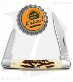 Bear & Son Bear And Son Minuteman Pocket Knife 2.875" Delrin Stag SD32 -Bladehq Knives Sales Bear and Son Minuteman Pocket Knife Delrin Stag SD32 BHQ 71331 jr bottlecap