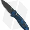 Benchmade Mini Barrage AXIS-Assist Forum Knife Blue G10/CF (Black M390) 586-1701