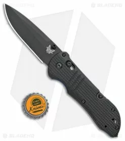 Benchmade 917BK-1901 Tactical Triage Axis Lock Knife Black G-10 (3.4" Black) -Bladehq Knives Sales Benchmade Triage Axis Lock black G 10 Black 917BK 1901 BHQ 105736 jr bottlecap