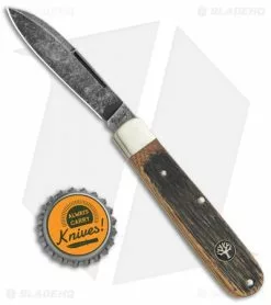 Boker Barlow Prime Pocket Knife Castle Wood (3.875" Acid Wash) -Bladehq Knives Sales Boker Barlow Prime Castle Wood 113942 BHQ 105704 jr bottlecap