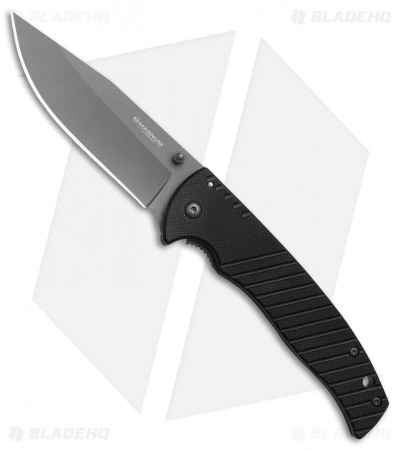 Boker Magnum Black Flash Spring Assisted Knife Black G-10 (3.7" Gray) Boker Magnum Black Flash Spring Assisted Knife Black G-10 (3.7" Gray) -Bladehq Knives Sales Boker Magnum Black Flash BHQ 80850 er