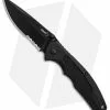 Boker Plus Gemini NGA Spring Assisted Knife Black Polymer (3.18" Black Serr)