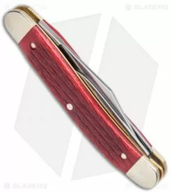 Boker Whittler Pocket Knife Jigged Red Bone 110280SRB -Bladehq Knives Sales Boker Whittler Pocket Jigged Red Bone 110280SRB BHQ 117267 jr side