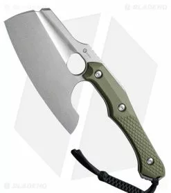CIVIVI Aratra D2 Fixed Blade Knife OD Green G-10 (7.32" Stonewash)
