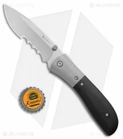 CRKT Carson M4-13 Spring Assisted Knife (3.75" Bead Blast Serr) -Bladehq Knives Sales CRKT Carson M4 13 SA BB Serr BHQ 1661 jr bottlecap