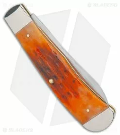 Case Cutlery Case Backpocket Knife 4.6" Deep Canyon Autumn Bone Jig (TB61546 1/2 SS) 10983 -Bladehq Knives Sales Case Backpocket Deep Canyon Autumn Bone Jig 10983 BHQ 101086 jr side