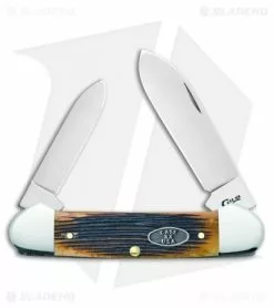 Case Cutlery Canoe Traditional Pocket Knife 3.625" Antique Bone 25156