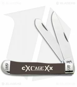 Case Cutlery 130th Anniversary Trapper Knife 4.13" Brown Bone