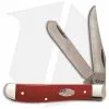 Case Cutlery American Workman Mini Trapper Traditional Knife 3.5" Red 13453