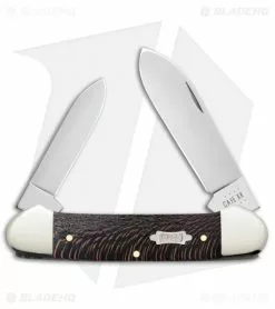 Case Cutlery Canoe Knife 3.6" Black Sycamore Wood (72131 SS)