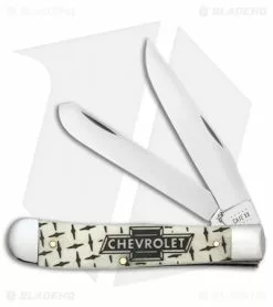 Case Cutlery Chevrolet Trapper Knife 4.25" Natural Bone (6254 SS) 33700