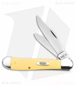 Case Cutlery Copperhead Knife Yellow Synthetic (3" 3249 CV)