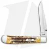 Case Cutlery Case Kickstart TrapperLock Assisted Knife BoneStag (6.5154AC SS)