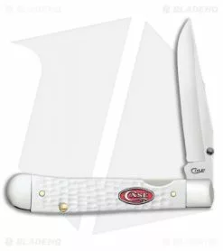 Case Cutlery Case Kickstart TrapperLock Assisted Knife Synthetic White Jig Bone (6154AC SS)