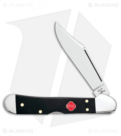 Case Cutlery Mini Copperlock Knife 3.625" Black Synthetic (21749L SS) 31272 Case Cutlery Mini Copperlock Knife 3.625" Black Synthetic (21749L SS) 31272 -Bladehq Knives Sales Case Cutlery Mini Copperlock Black Synthetic SS 31272 BHQ 100396 jr