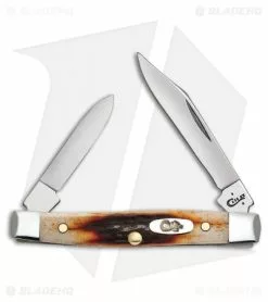 Case Cutlery Small Pen Traditional Knife 2.625" Red Stag (R5233 SS) 09581