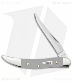 Case Cutlery Small Texas Toothpick Knife 3.00" Gray Synthetic (410096 SS) 32596