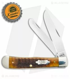 Case Trapper Knife Rogers Corn Cob Jig Antique Bone (3.3" Polish) 52832 -Bladehq Knives Sales Case Cutlery Trapper Knife Corn Cob Jig Antique Bone SS BHQ 123415 jr bottlecap