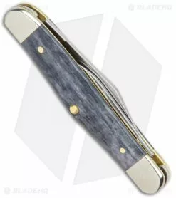 Case Cutlery Case Half Whittler Knife Pocket Worn Grey Bone CV (6208 CV) 58416 -Bladehq Knives Sales Case Half Whittler Pocket Knife Worn Gray Bone CV 58416 BHQ 123430 jr side