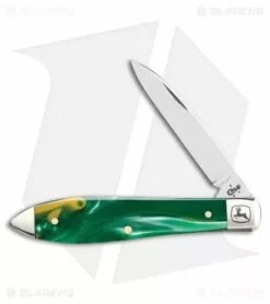 Case Cutlery Case John Deere Teardrop Knife 3.5" John Deere Kirinite (TB101028 SS) 15759