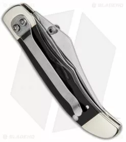 Case Cutlery Case Kickstart Mid-Folding Hunter Assisted Knife Rough Black (61265AC SS) -Bladehq Knives Sales Case Kickstart Mid Folding Hunter Assisted Rough Black SS 60442 BHQ 87641 jr side