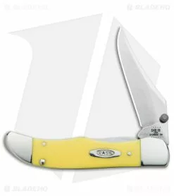 Case Cutlery Case Kickstart Mid-Folding Hunter Assisted Knife Yellow (31265AC CV) 30117