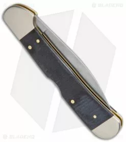 Case Cutlery Case Knives CopperLock Knife Black Micarta (101549WL SS) 27736 -Bladehq Knives Sales Case Knives CopperLock Black Micarta 27736 BHQ 122380 jr side