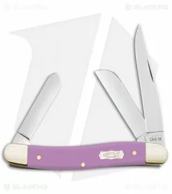Case Medium Stockman Pocket Knife 3.5" Lilac Synthetic (4318 SS) 39162