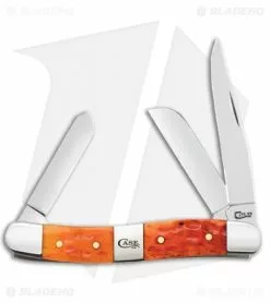 Case Cutlery Case Knives Tequila Sunrise Bone Standard Jig Medium Stockman (6318 SS)