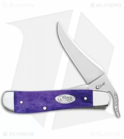 Case Cutlery Case Knives Ultra Violet Bone Smooth RussLockÂ® (61953L SS)