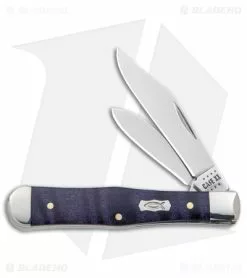 Case Cutlery Case Small Swell Center Jack Knife 3" Smooth Purple Curly Maple (7225 1/2 SS)