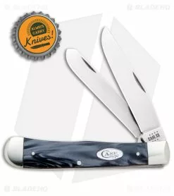 Case Cutlery Trapper Knife Black Pearl Kirinite (10254 SS) 23670 -Bladehq Knives Sales Case Trapper Knife Black Pearl Kirinite SS BHQ 138427 jr bottlecap