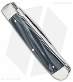 Case Cutlery Trapper Knife Black Pearl Kirinite (10254 SS) 23670 -Bladehq Knives Sales Case Trapper Knife Black Pearl Kirinite SS BHQ 138427 jr side