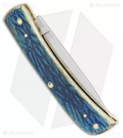 Case Cutlery Case Tribal Jig Sod Buster JrÂ® 3.625" Purple Tribal Jigged Bone (6137 SS) -Bladehq Knives Sales Case Tribal Jig Sog Buster Jr Purple Tribal Jigged Bone SS 61806 BHQ 101135 jr side