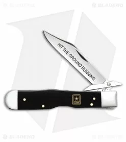 Case Cutlery Case US Army Cheetah Pocket Knife 4.375" Black Synthetic (2111 Â½L SS) 15022