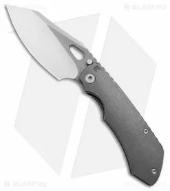 CKF Rotten Custom Knife Factory Rotten EVO 3.0 Frame Lock Knife Gray (4" Stonewash)